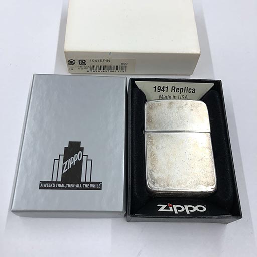 ZIPPO レプリカ 1941 SPIN 2012年製