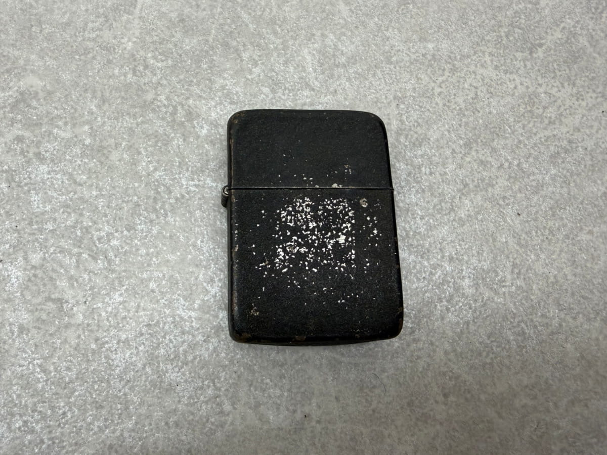 ヴィンテージZippo「ブラック・クラックル」